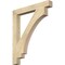 Ekena Millwork Imperial Block Rough Sawn Bracket, Douglas Fir, 4"W x 34"D x 40"H BKT04X34X40IMP05RDF - alternate 1